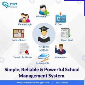 Automate School Administration With â€œCyber School Managerâ€